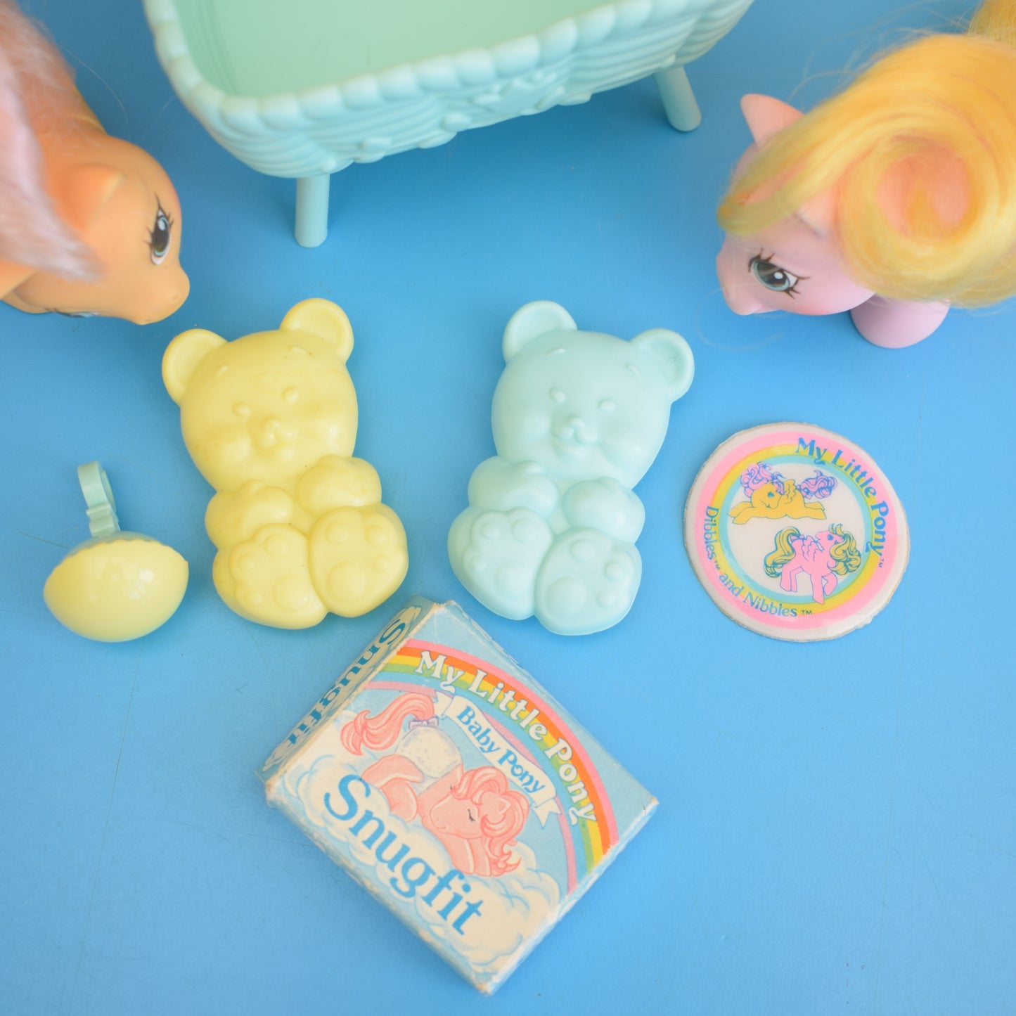 Vintage 1980s My Little Pony - Nibble & Dibbles by Pineapple Retro