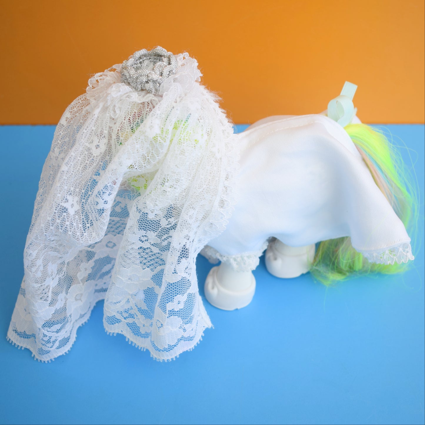 Vintage 1980s My Little Pony Wedding Dress