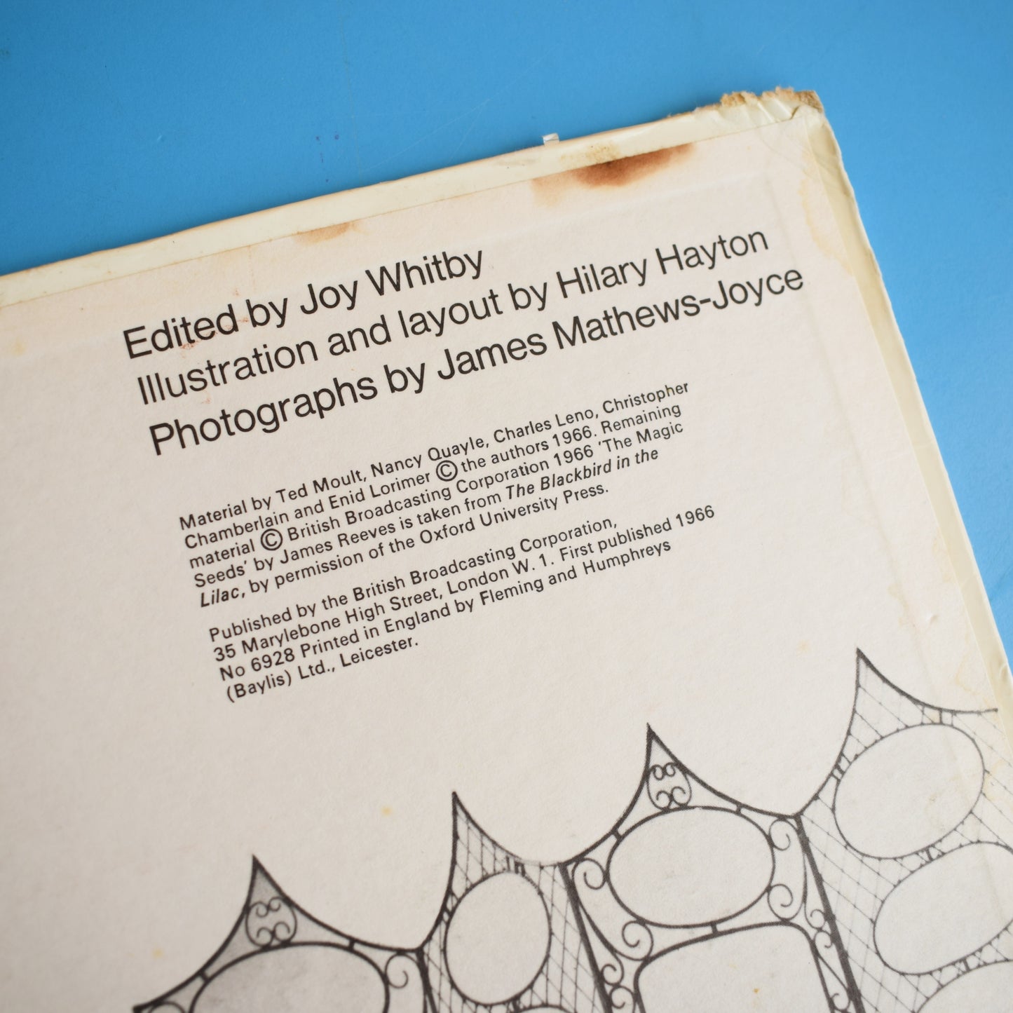 Vintage 1960s Play School Book by Pineapple Retro