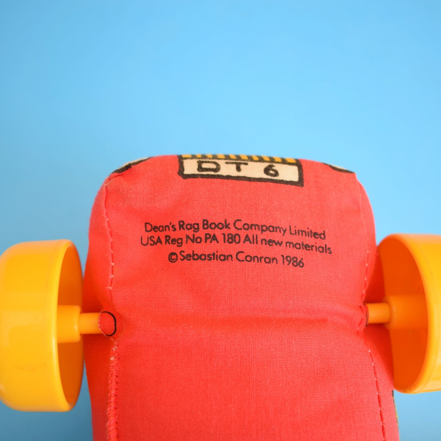 Vintage 1980s Rare Deans Childsplay Fabric Bus