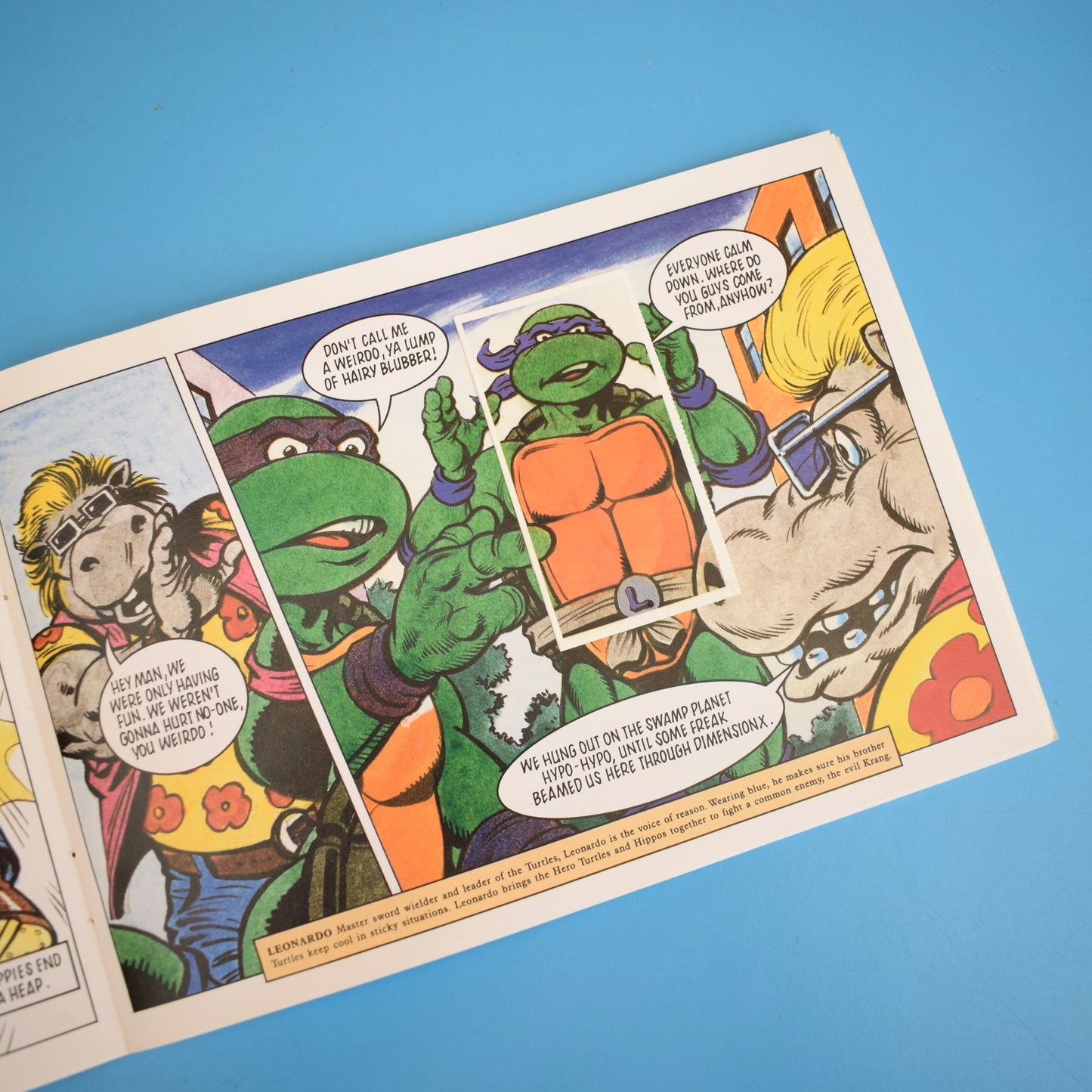 Vintage 1990s Tea Cards- Teenage Mutant Turtles