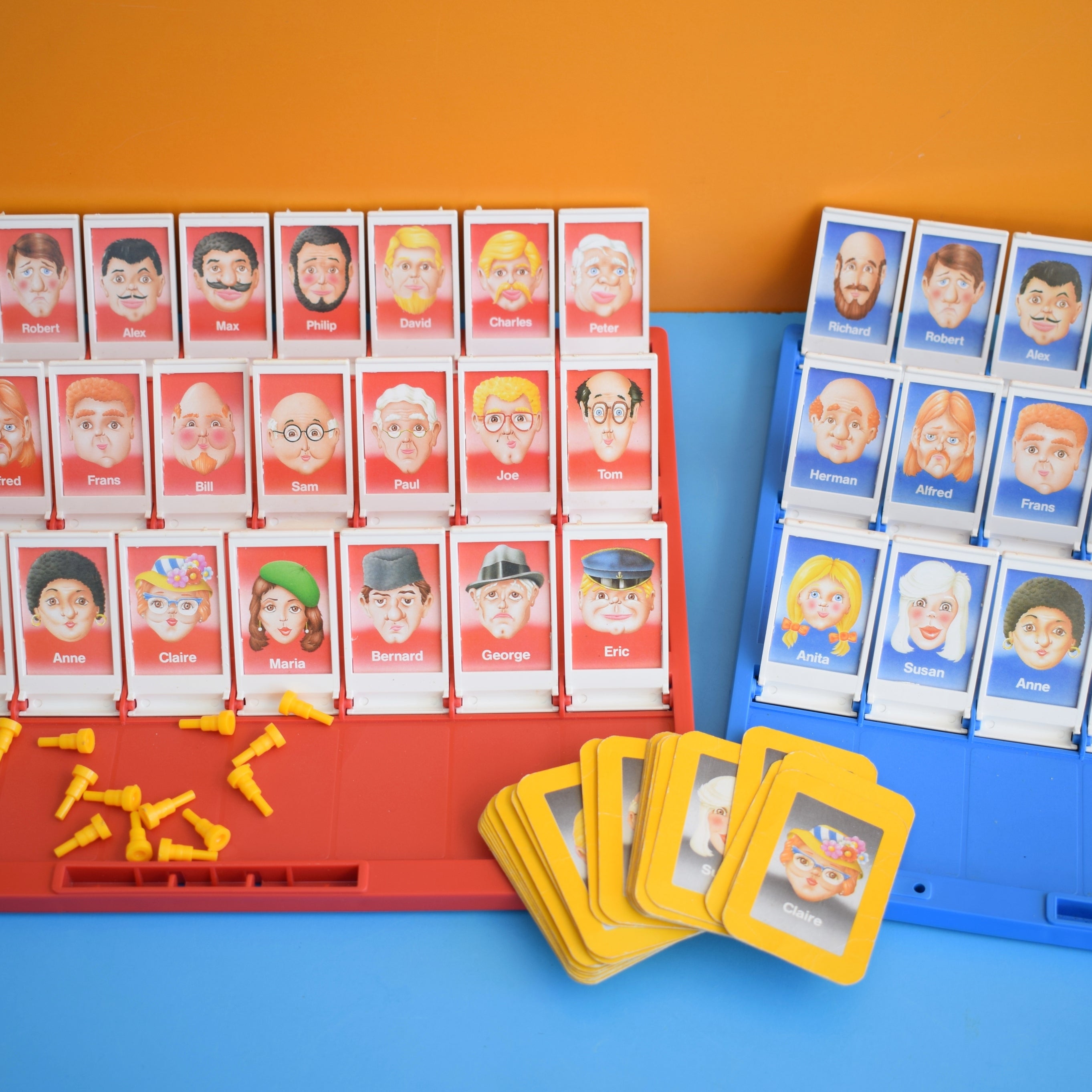 Milton Bradley Guess Who Board Game Characters Who Board Game
