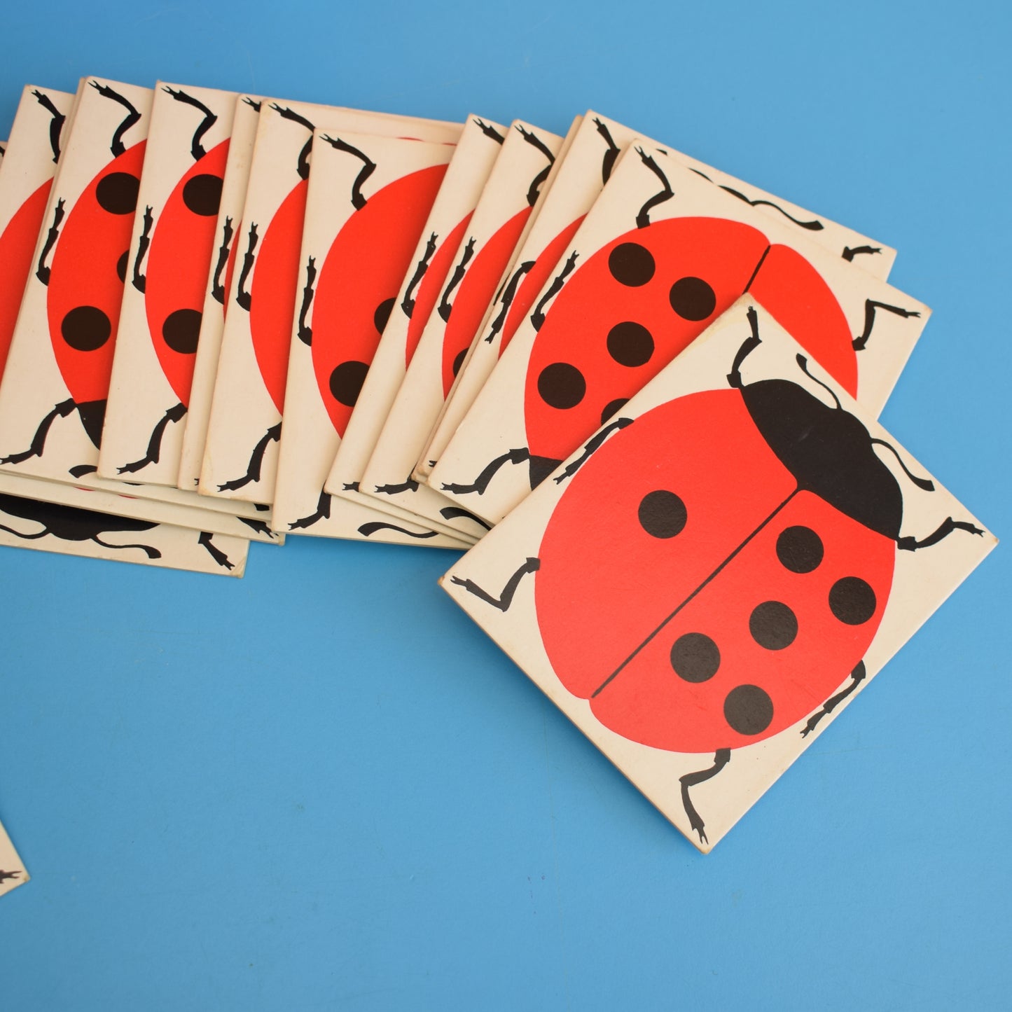 Vintage 1980s Ladybird Dominos by Vintage