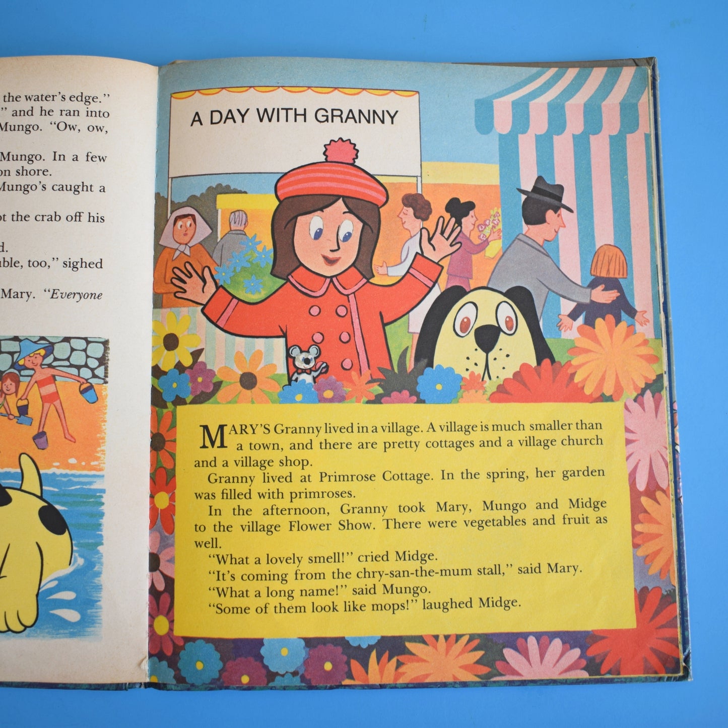 Vintage 1970s Large Mary Mungo & Midge Book by Pineapple Retro