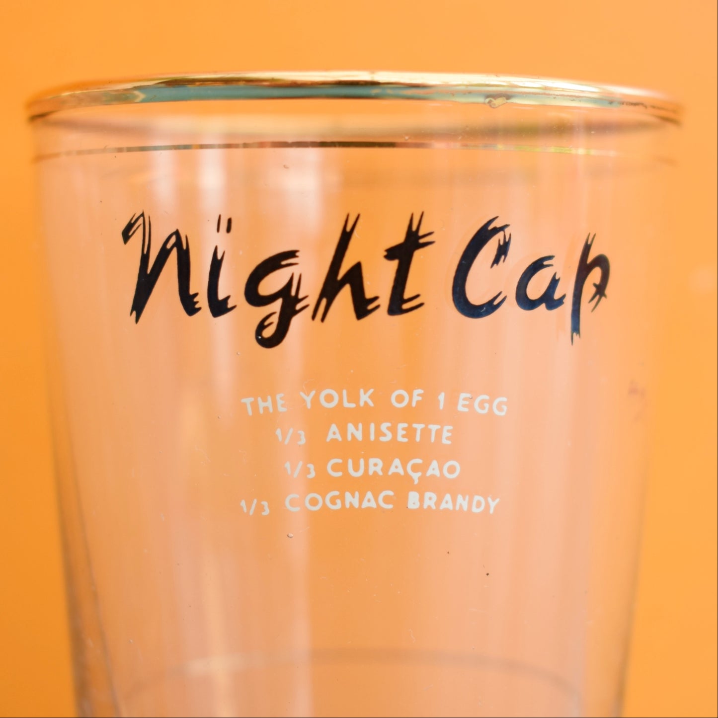 Vintage 1950s Cocktail Glass Set