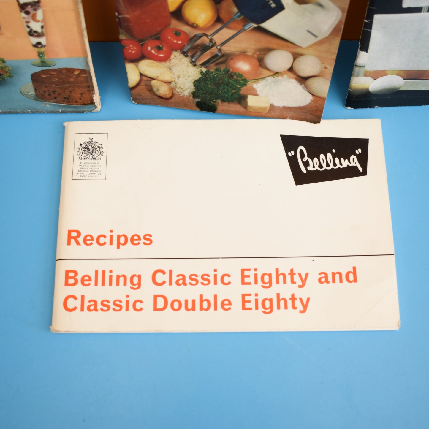Vintage 1960s Recipe Books - Kenwood / Belling by Vintage