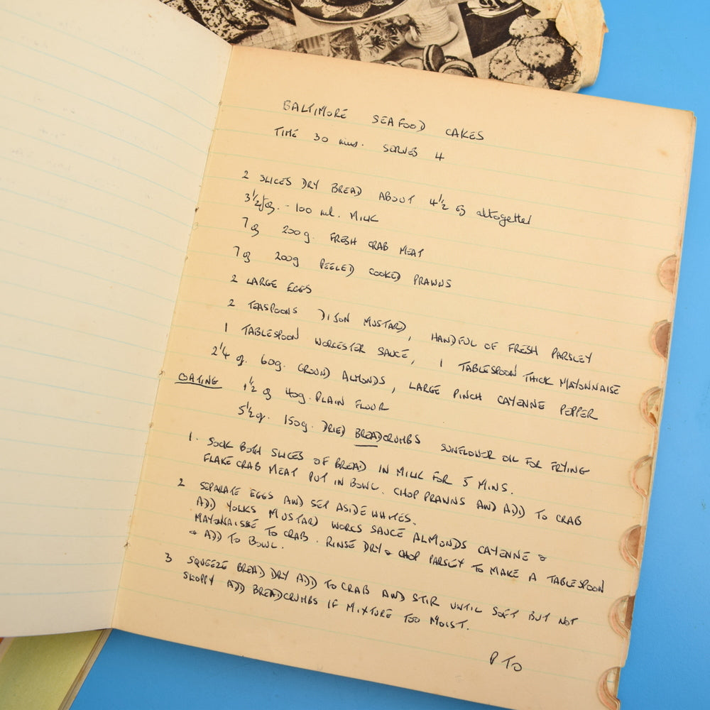 Vintage 1940s Recipe Book - Plus Fab 50s, 60s and 70s Recipes