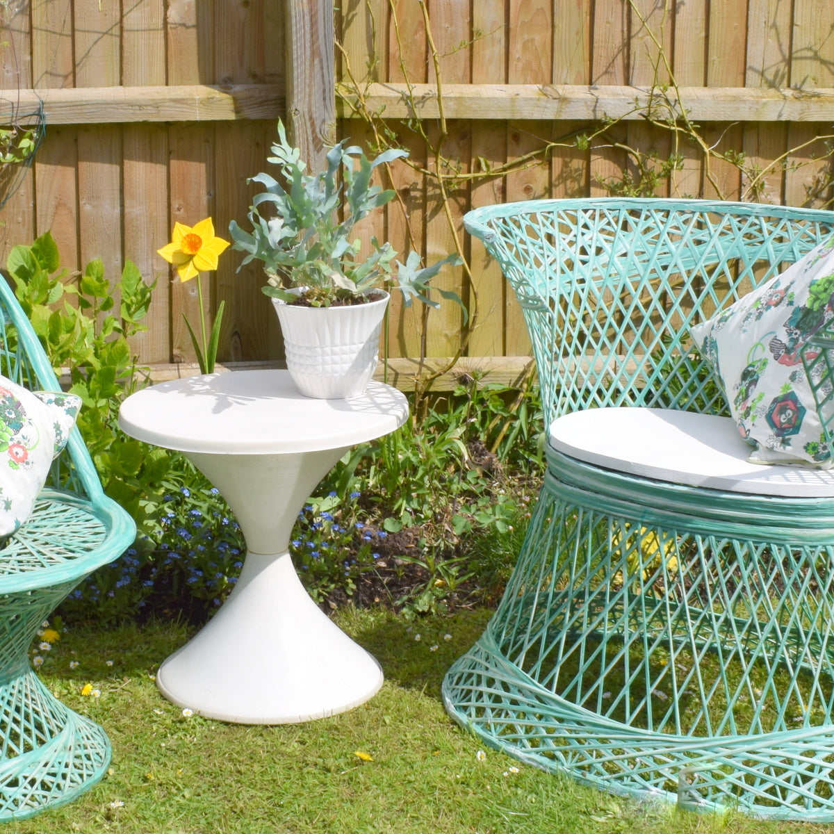 Woodard Retro Garden Chairs Garden Furniture Iron Patio Chairs