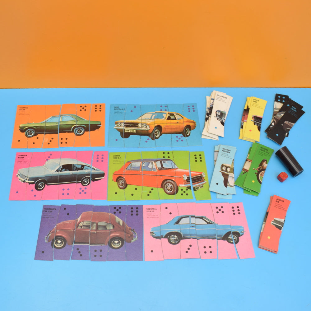 Vintage 1970s Car Capers Game- Complete