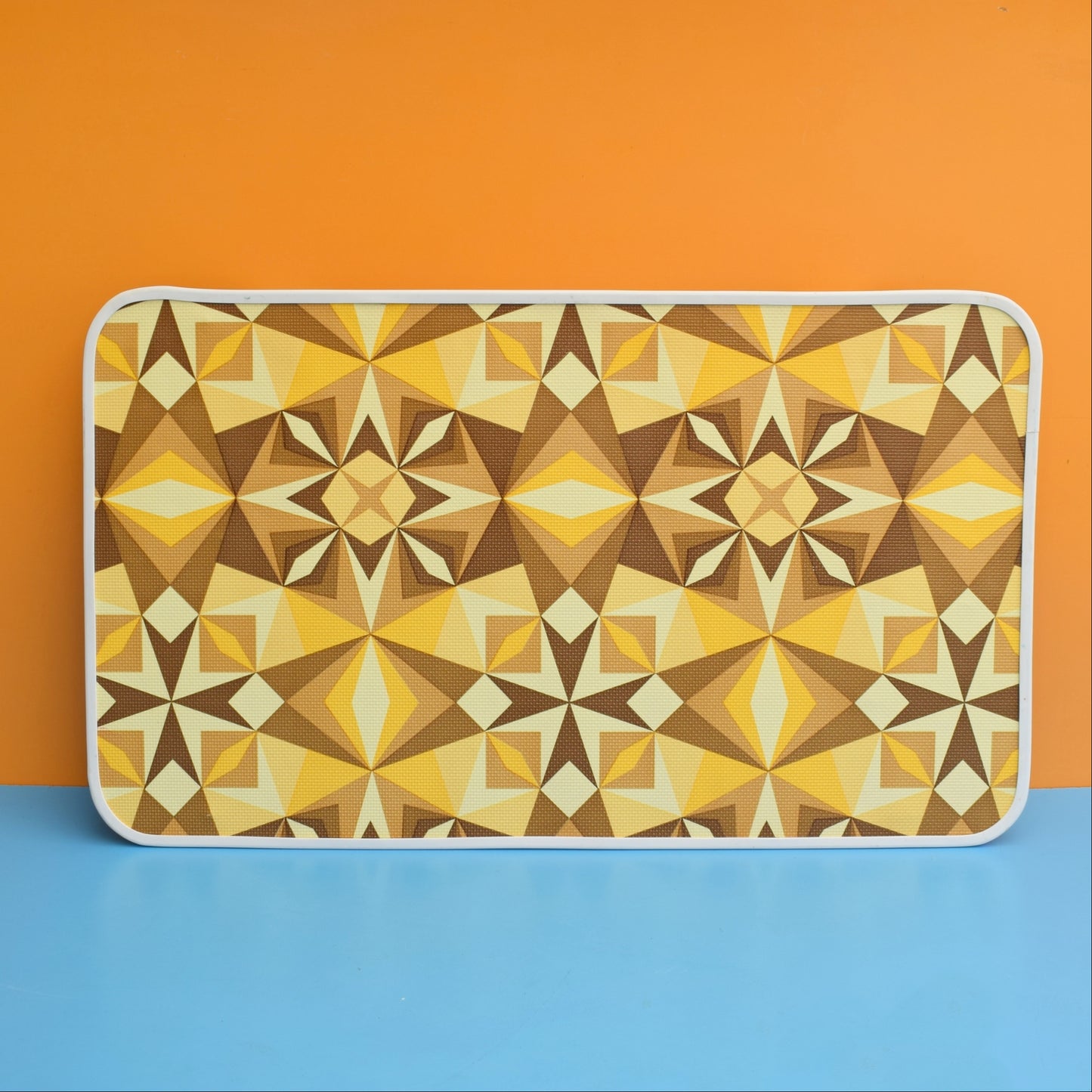 Vintage 1960s Folding Low Table - Geometric by Vintage