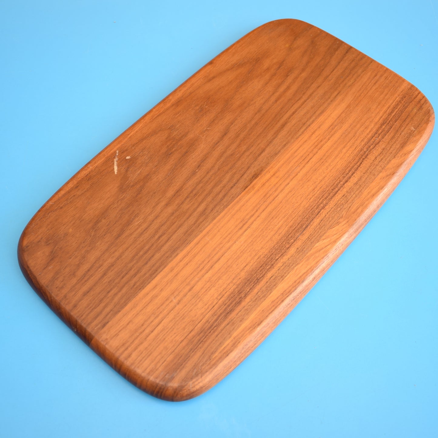 Vintage 1960s Danish Teak Carving Board by Vintage