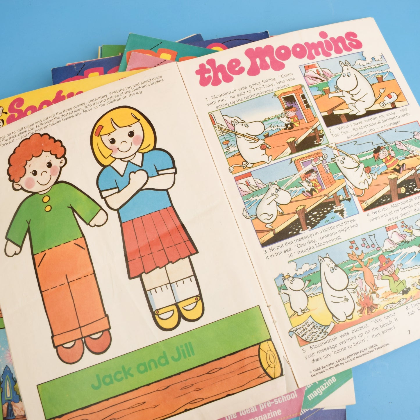 Vintage 1980s Playgroup With Robin Magazines by Pineapple Retro
