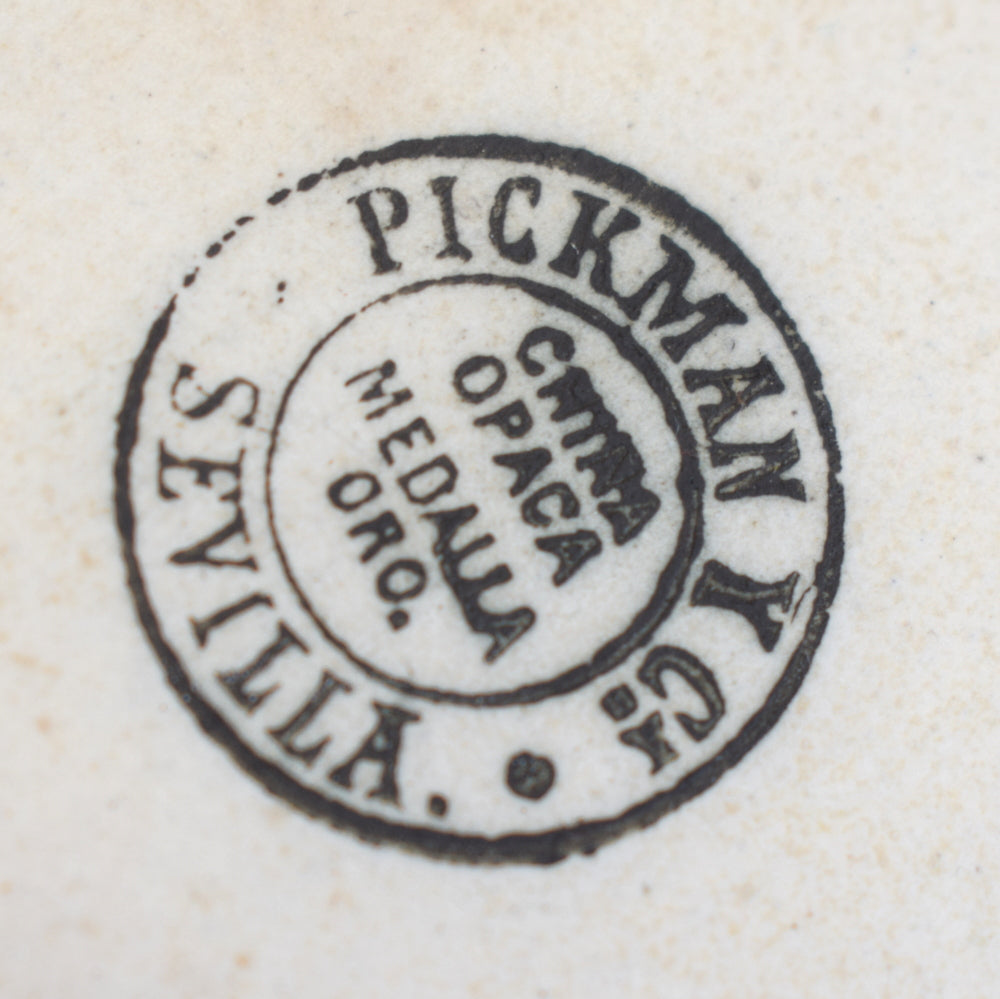 Vintage 1950s Large Ceramic Plant Wall Pocket - Butterfly