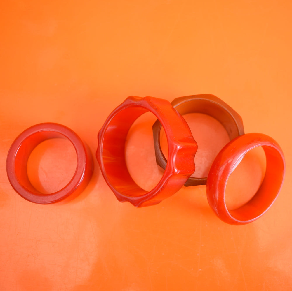 Vintage 1950s Bakelite Napkin Ring Mixed Group