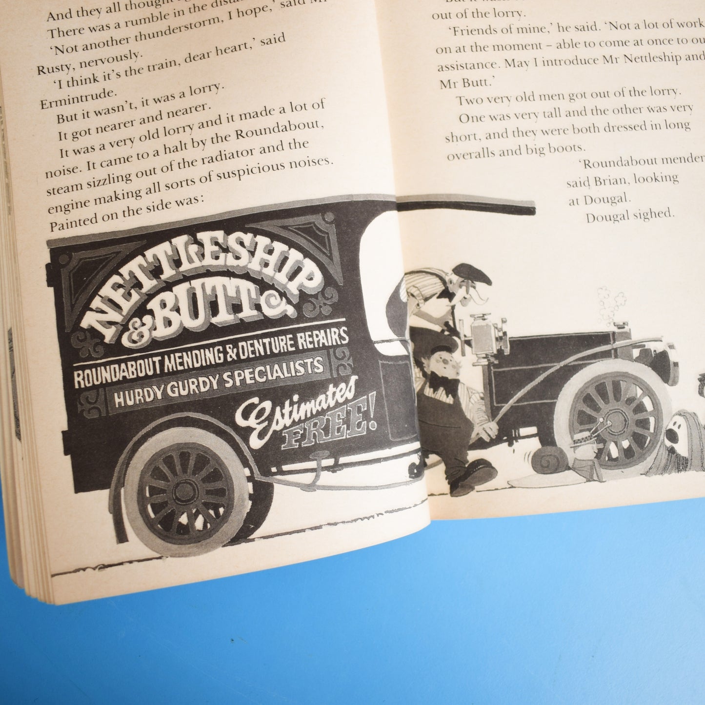 Vintage 1970s Magic Roundabout Book