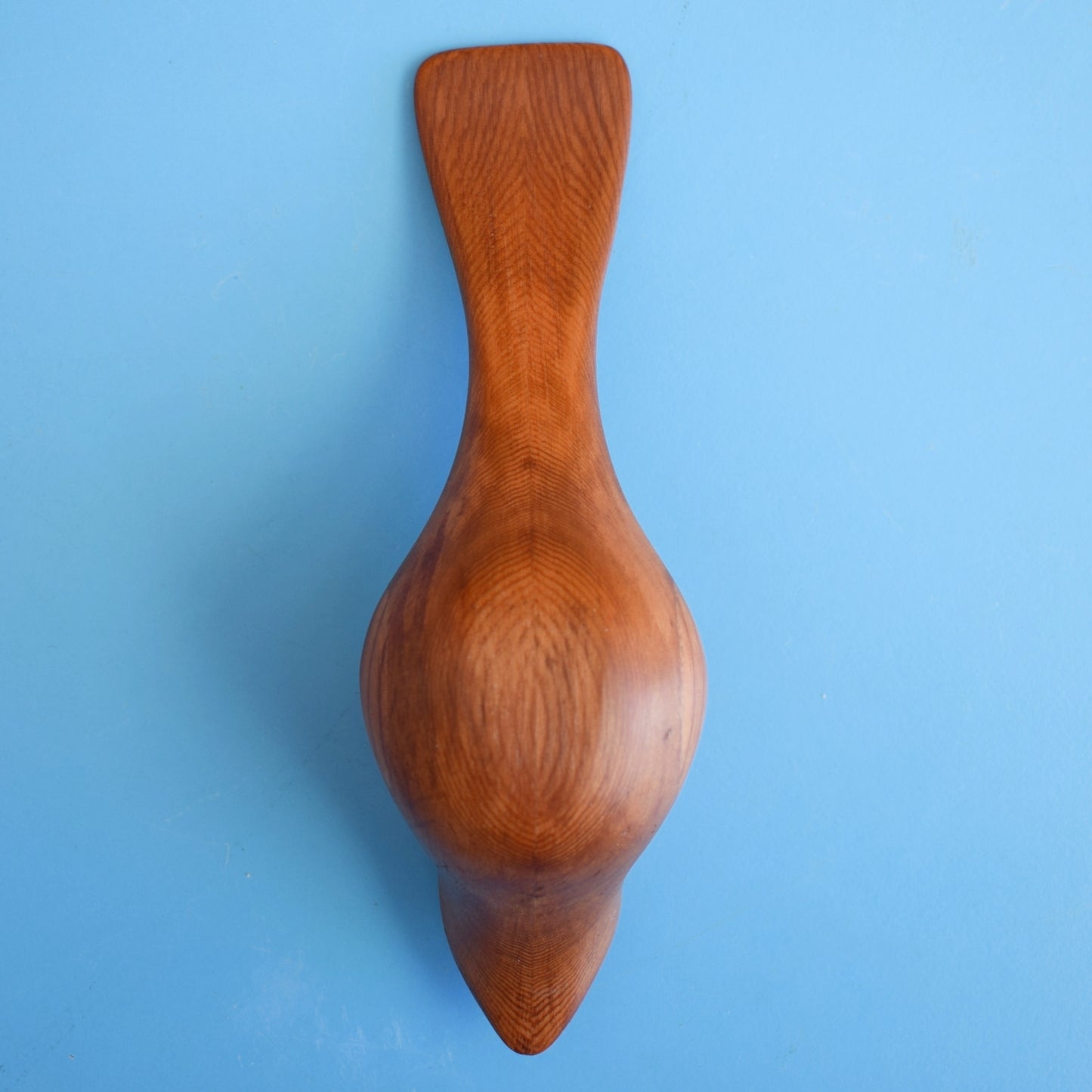 Vintage 1960s Tactile Wooden Bird by Vintage