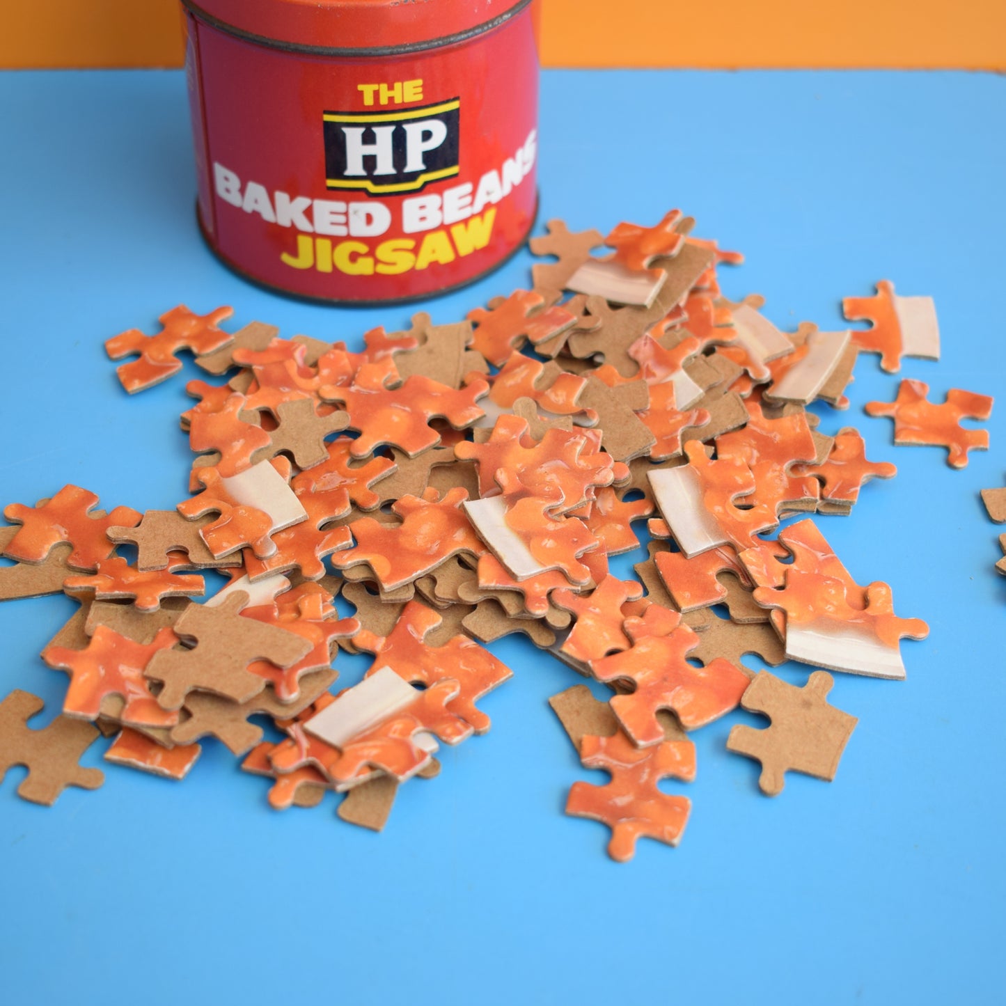 Vintage 1970s Heinz Baked Beans Puzzle by Pineapple Retro