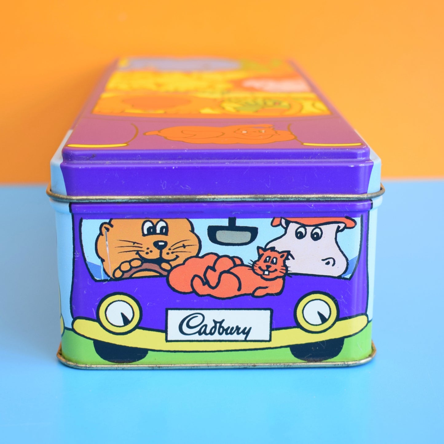 Vintage 1980s Cadbury's Biscuit Tin - Animals