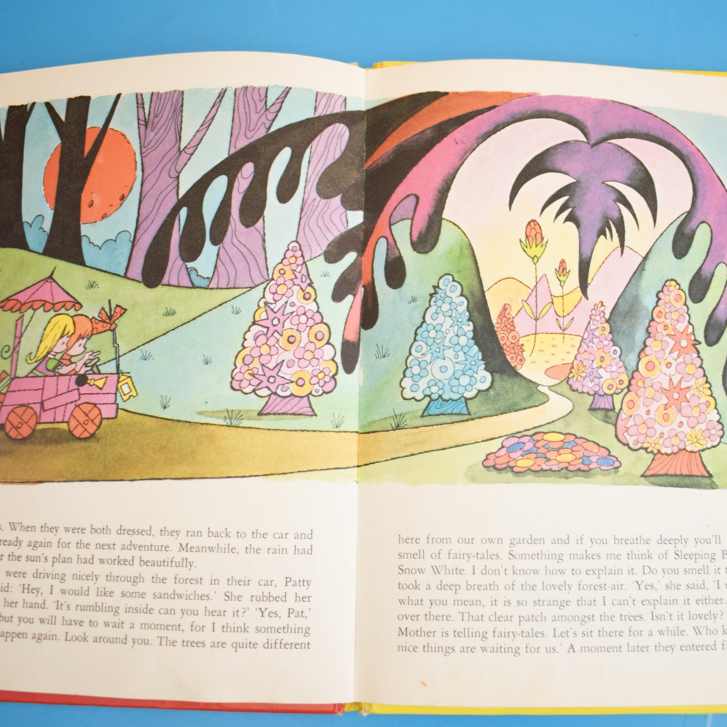 Vintage 1970s Psychedelic Book- Peter & Pat by Pineapple Retro