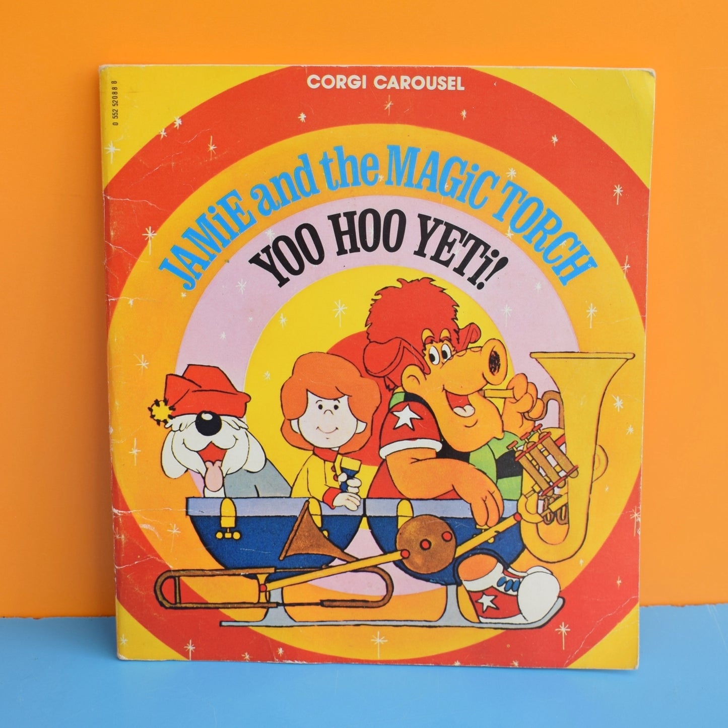 Vintage 1970s Pencil Case / Jamie & The Magic Torch Book by Pineapple Retro