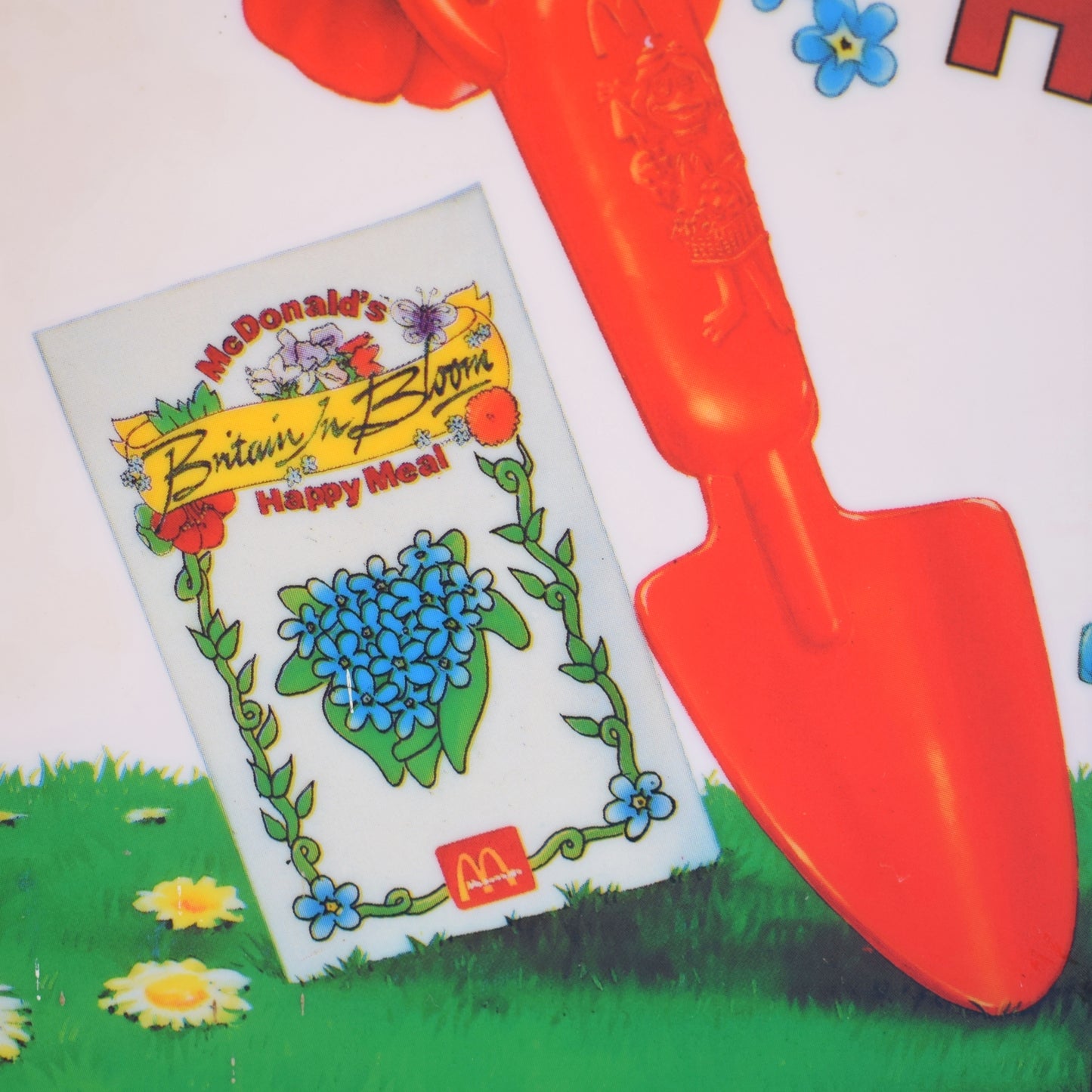 Vintage 1990s McDonald's Drive In Sign - Britain In Bloom by Pineapple Retro