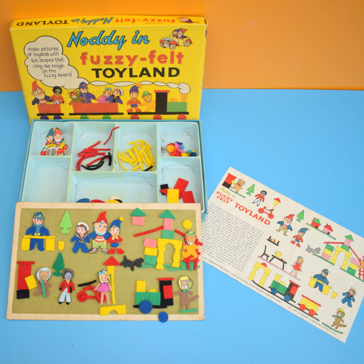 Vintage 1970s Fuzzy Felt - Various Sets