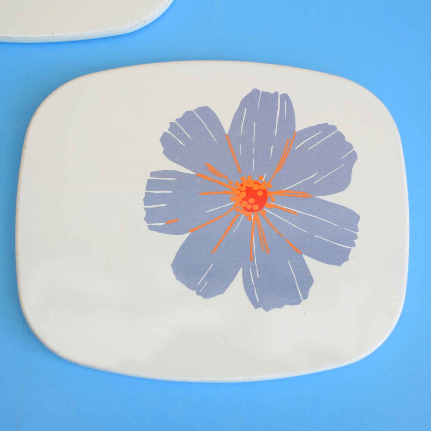 Vintage 1970s Worcester Coasters -Flower Power by Pineapple Retro