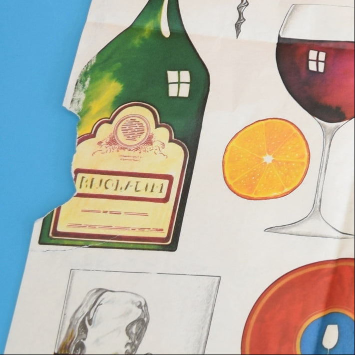 Vintage 1970s Wrapping Paper - Gordon Fraser - Home Bar