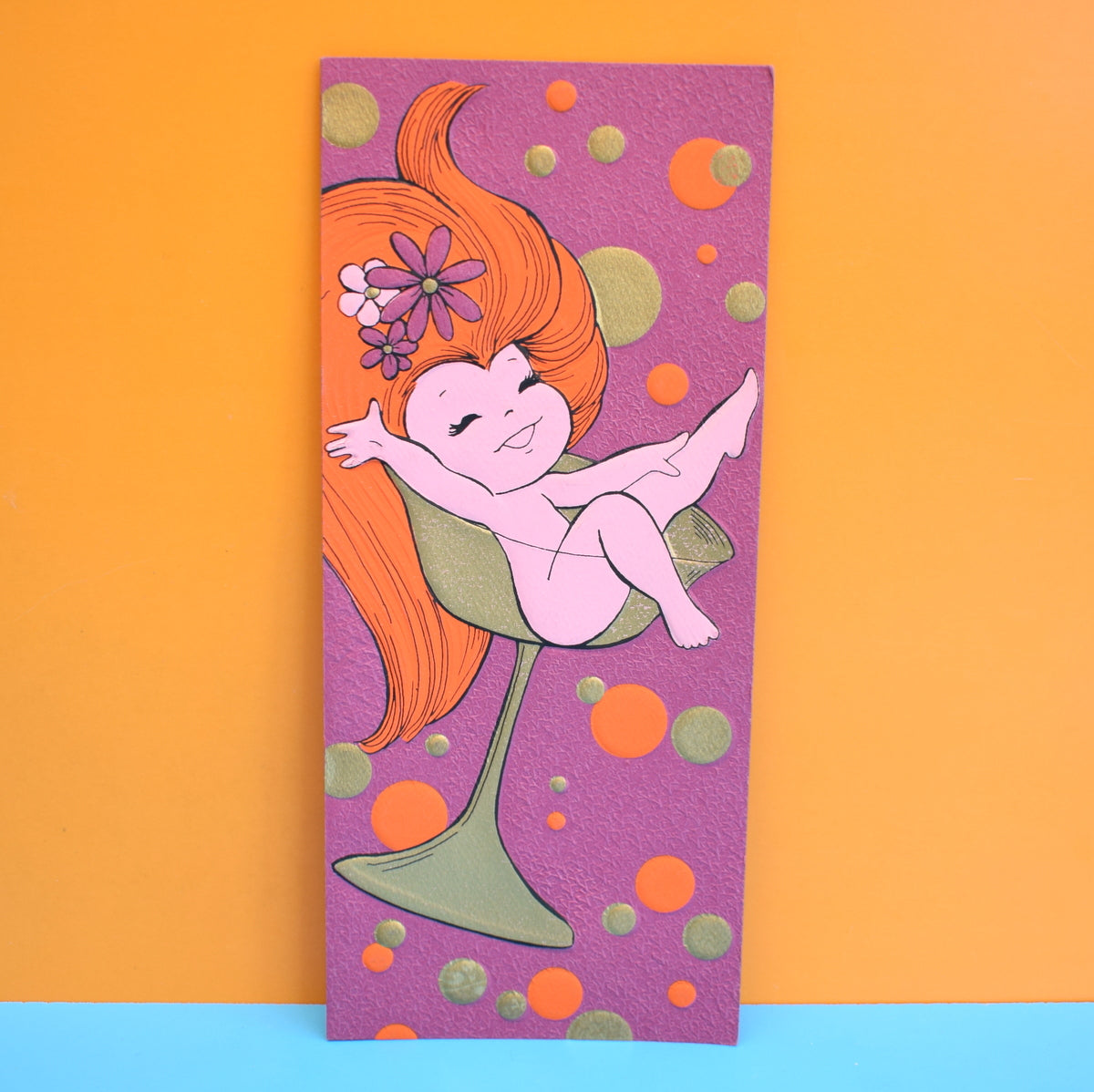 Vintage American 1970s Greeting Card - Congratulations