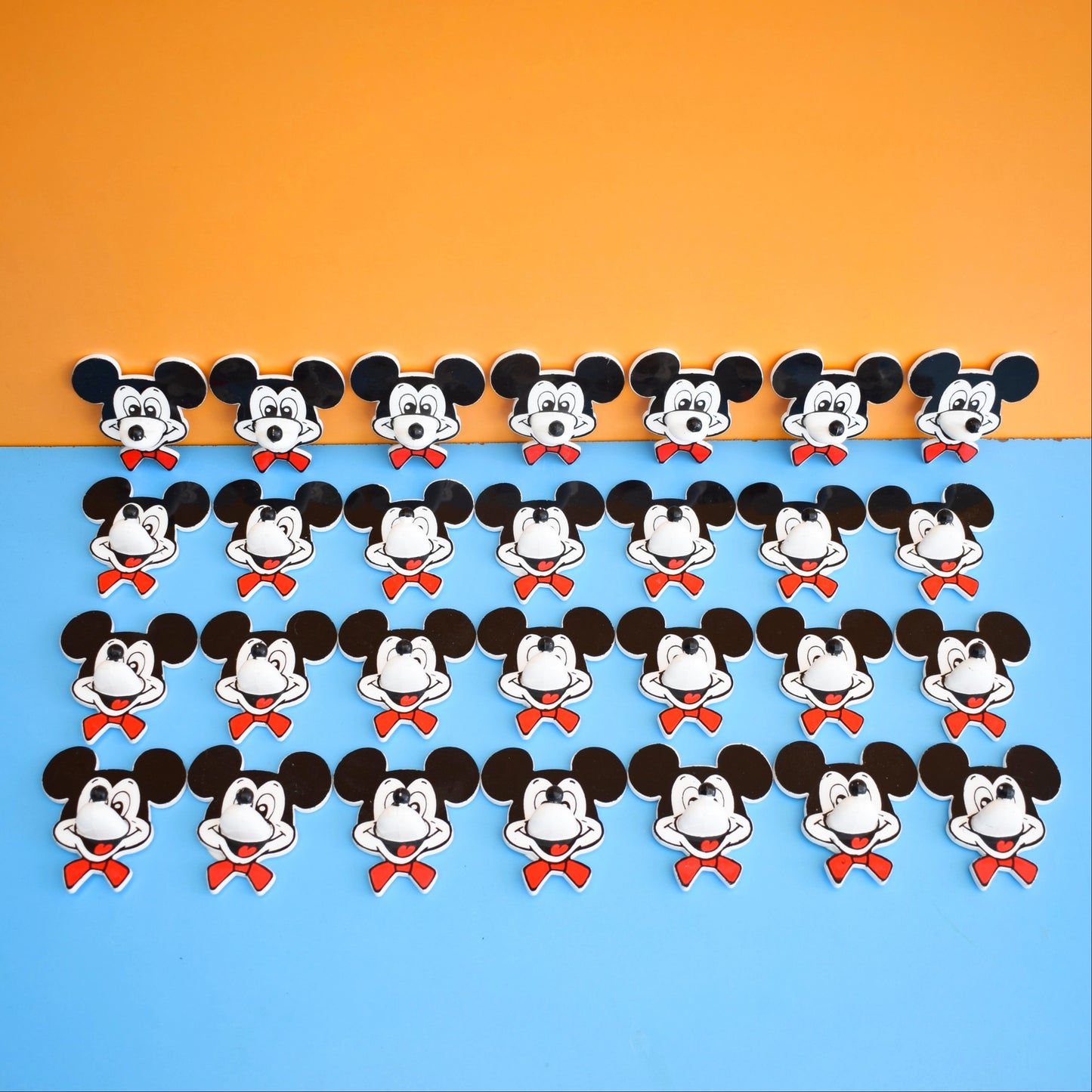 Vintage 1980s Mickey Mouse Hooks