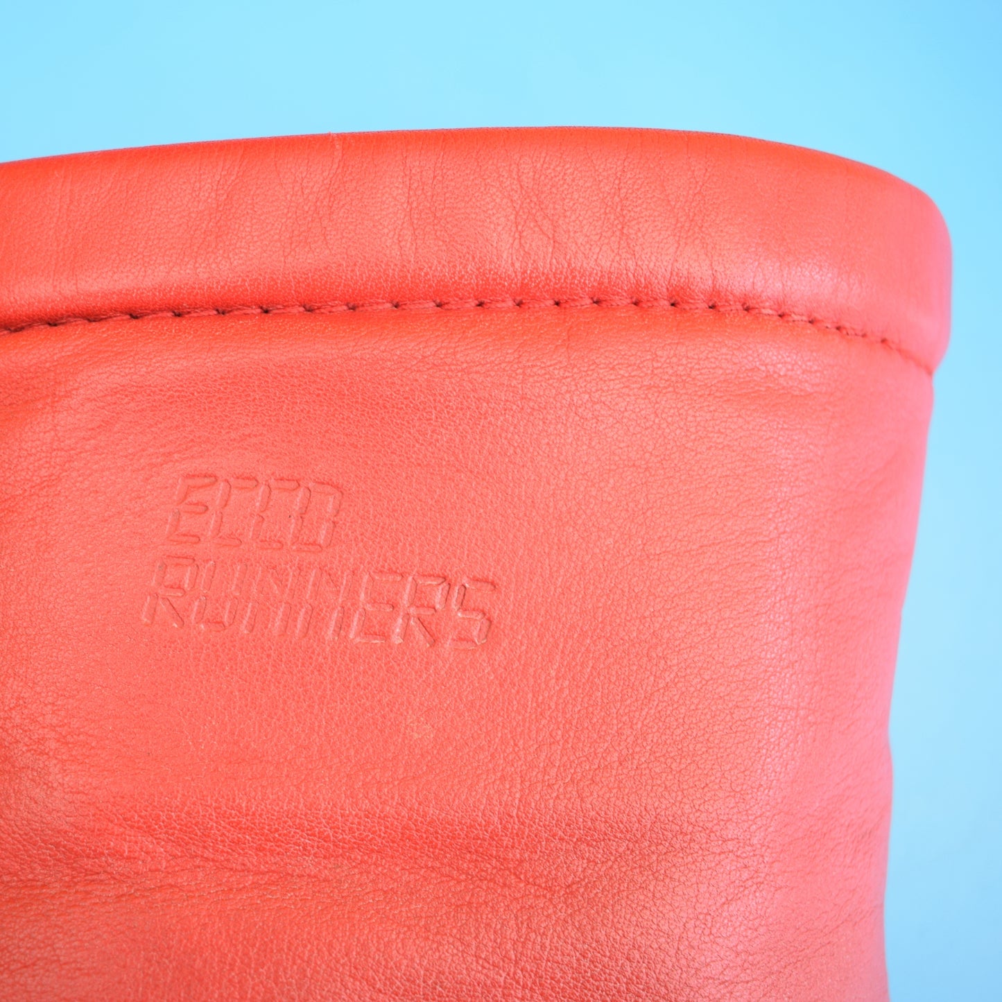 Vintage 1980s Leather Ecco Boots - Red - Sz 7 by Vintage