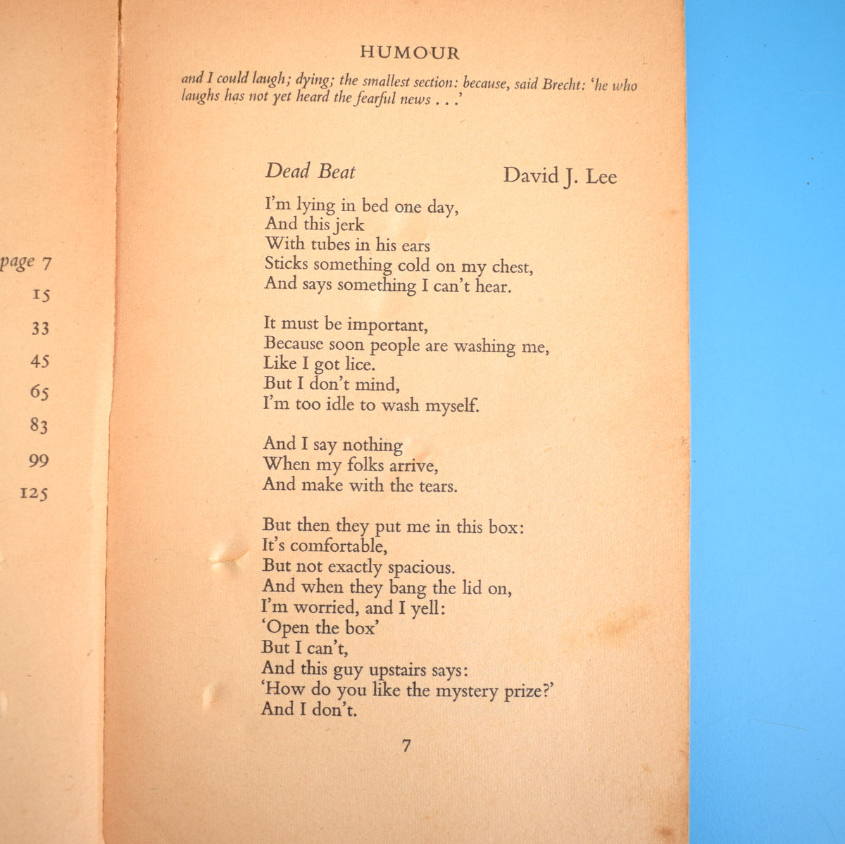 Vintage 1960s Kitsch Poetry Book - Love - Psychedelic