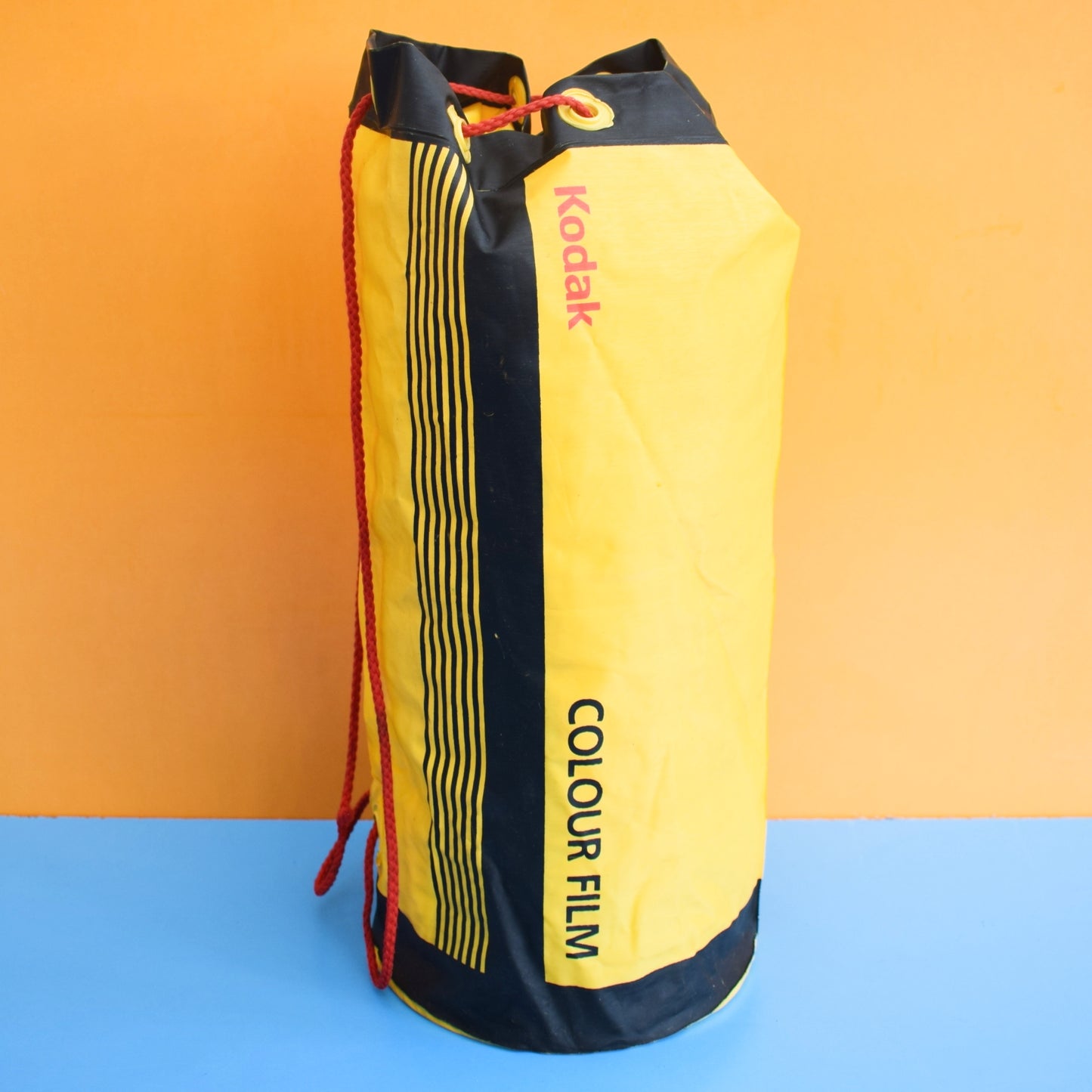 Vintage 1980s Drawstring Shoulder Bag - Kodak