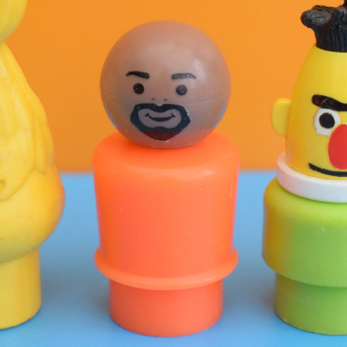 Vintage 1970s Fisher Price Sesame Street Little People