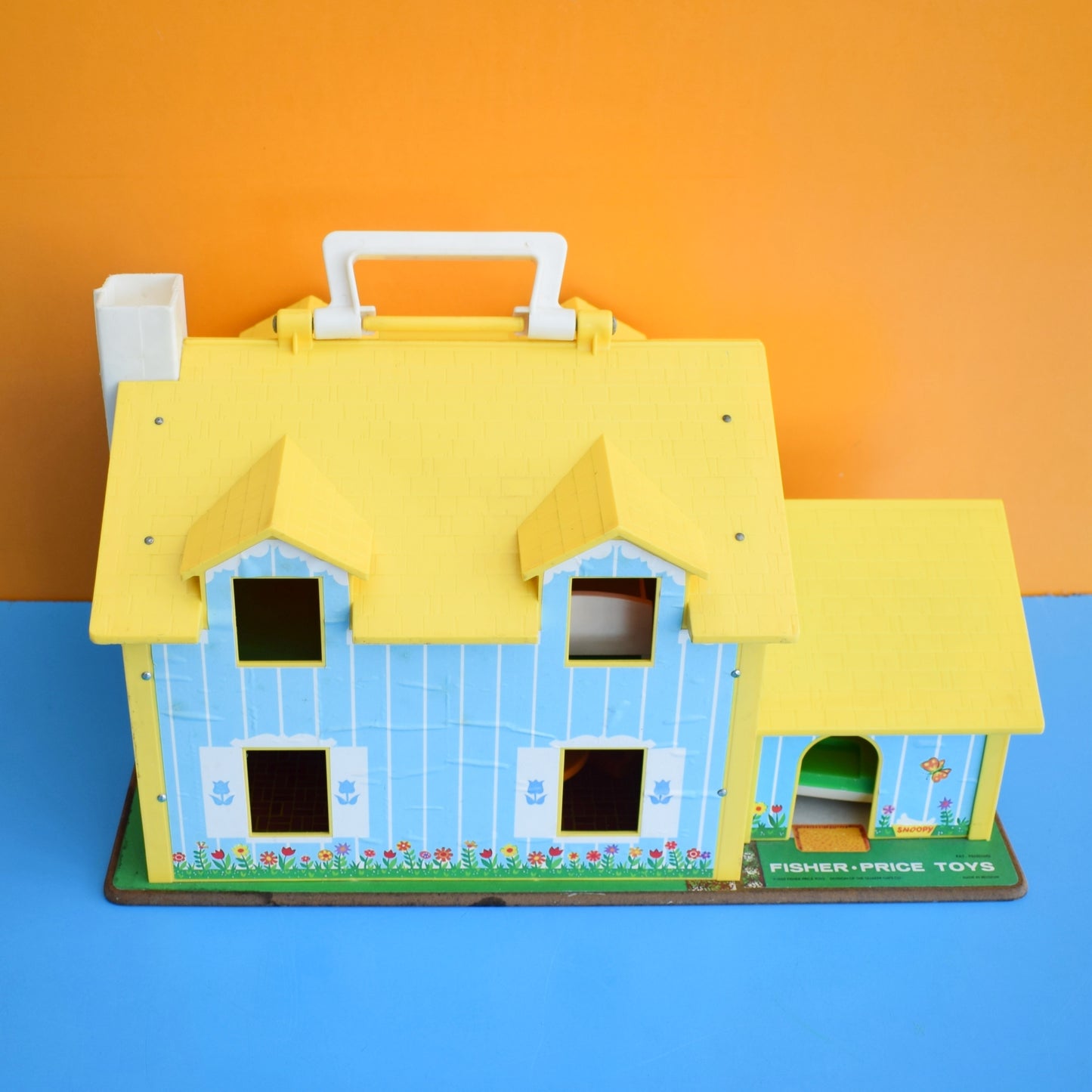 Vintage 1970s Fisher Price Yellow House