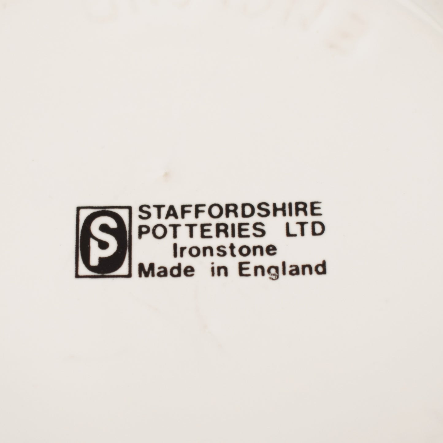 Vintage 1960s Staffordshire Storage Jar - Red Flower Design by Pineapple Retro
