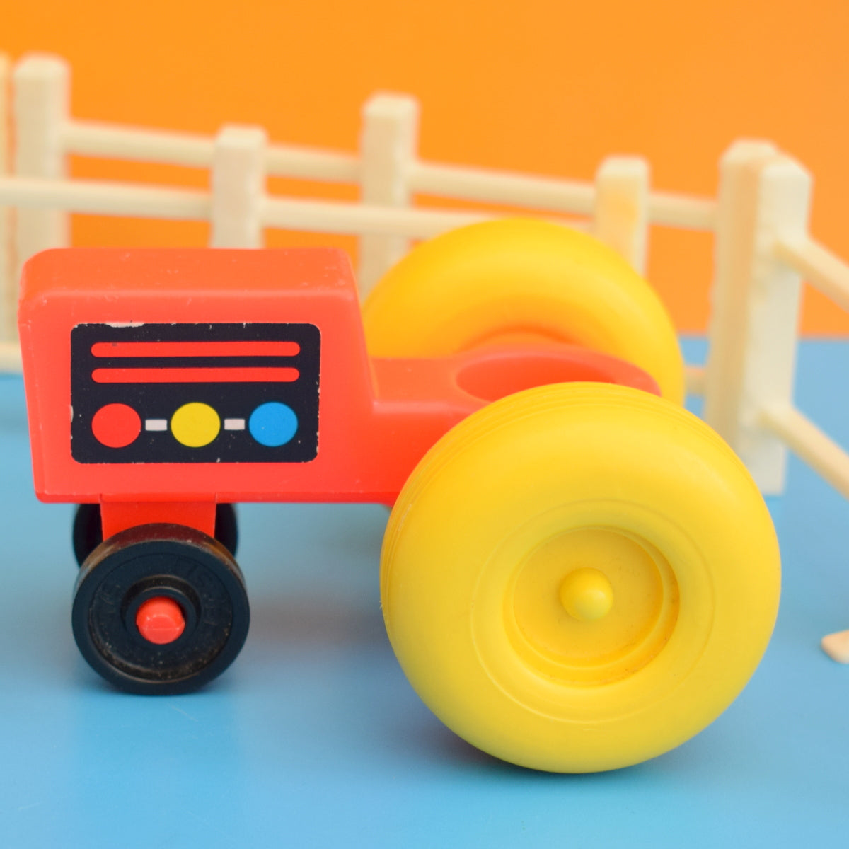 Vintage 1960s Fisher Price - Farm Animals / Tractor / Fences by Pineapple Retro