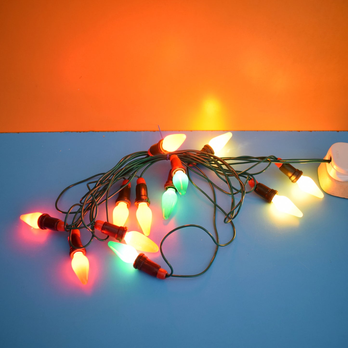 Vintage 1950s Christmas Lights- Classic