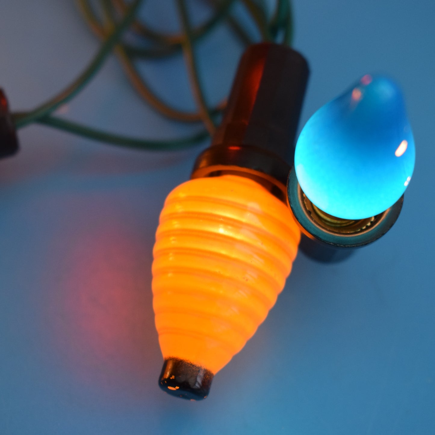 Vintage 1950s Christmas Lights- Classic Mix