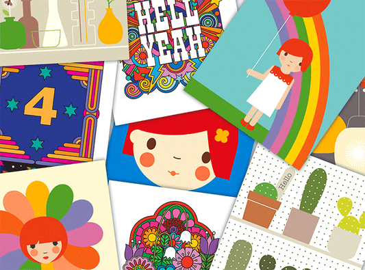 The Amazing Designers Behind Our Retro & Vintage Cards & Wrap