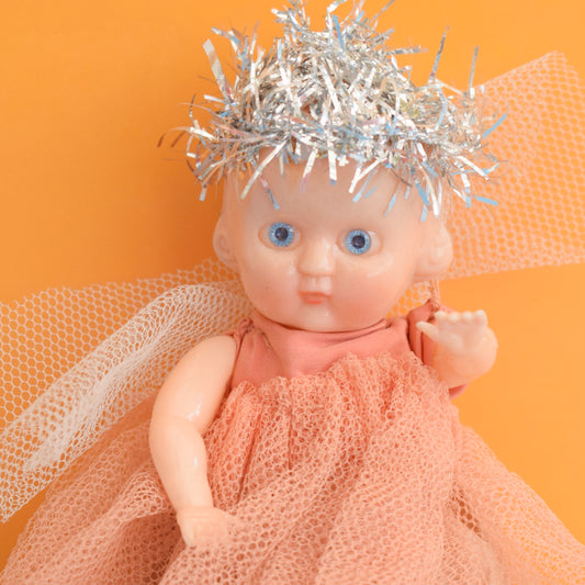 Vintage 1960s Christmas Fairy Tree Topper