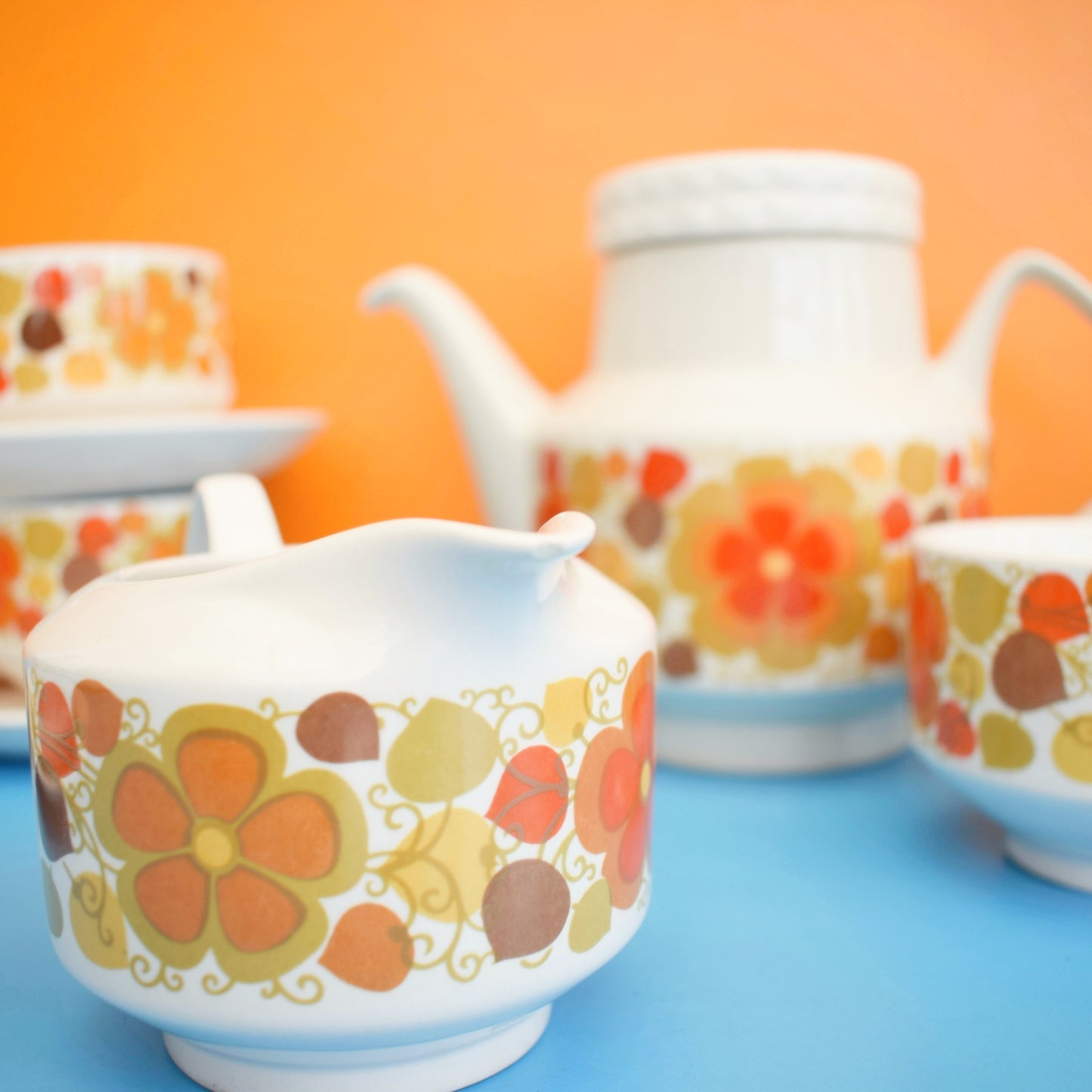 Vintage 1960s Pontesa Young Range / Fantasia Tea Set .