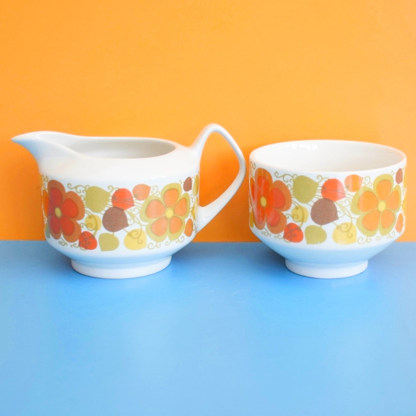 Vintage 1960s Pontesa Young Range / Fantasia Tea Set .