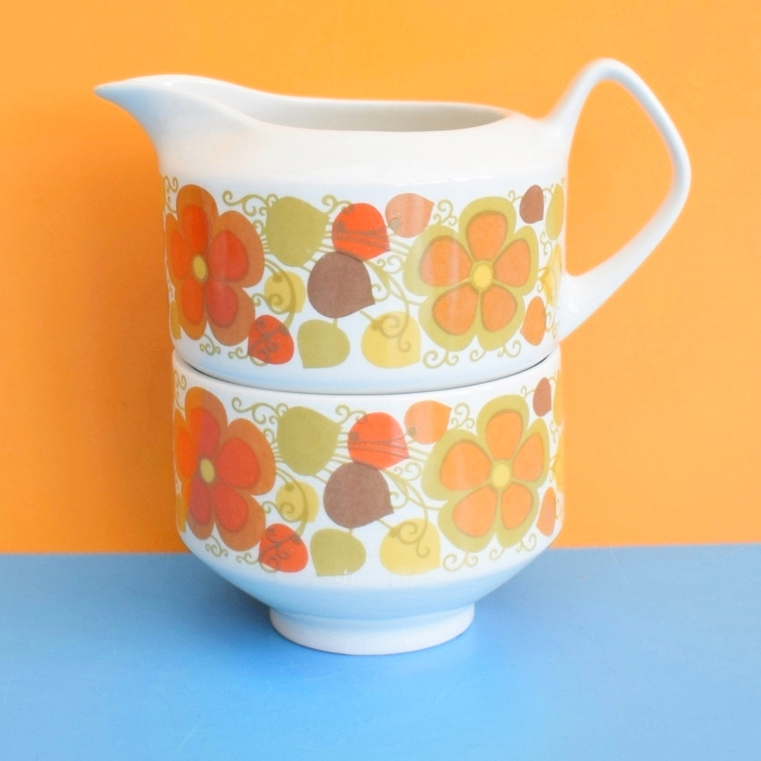 Vintage 1960s Pontesa Young Range / Fantasia Tea Set .