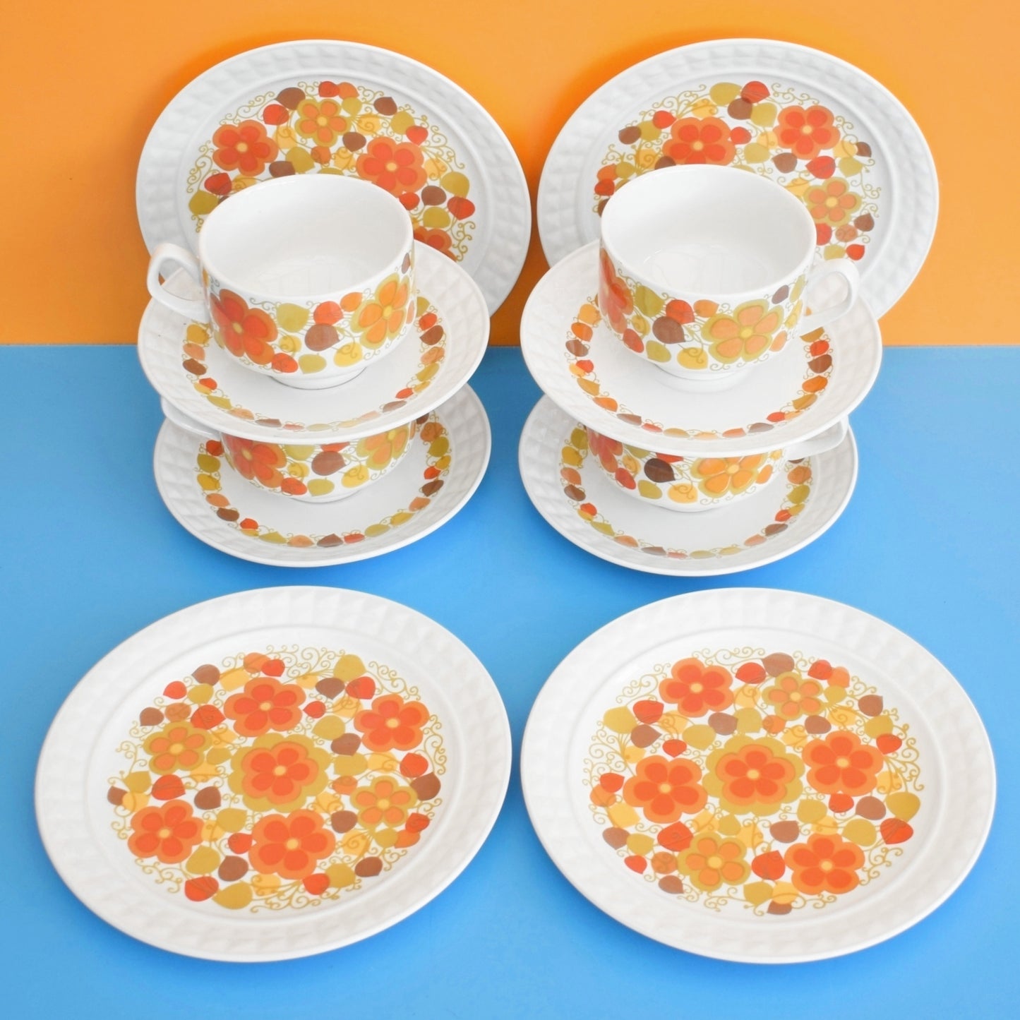 Vintage 1960s Pontesa Young Range / Fantasia Tea Set .