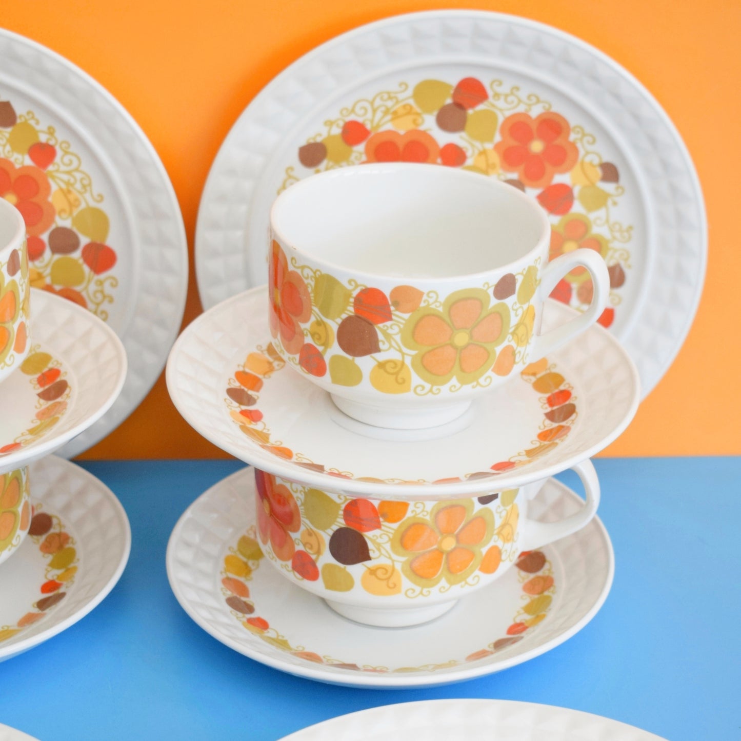 Vintage 1960s Pontesa Young Range / Fantasia Tea Set .