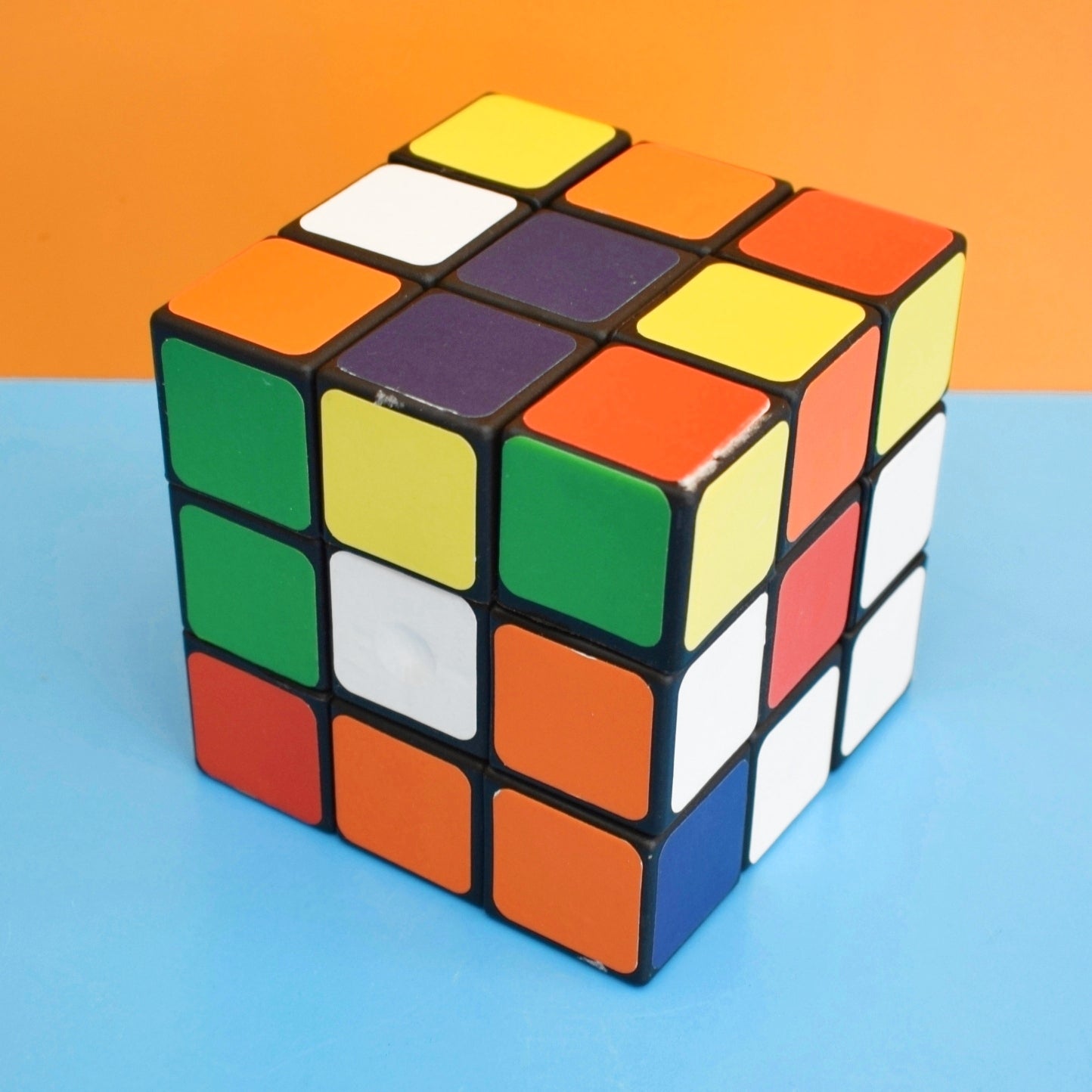 Vintage 1980s Puzzles - Rubik's Revenge / Small Rubik's Style Cube / Oversized Cube by Pineapple Retro