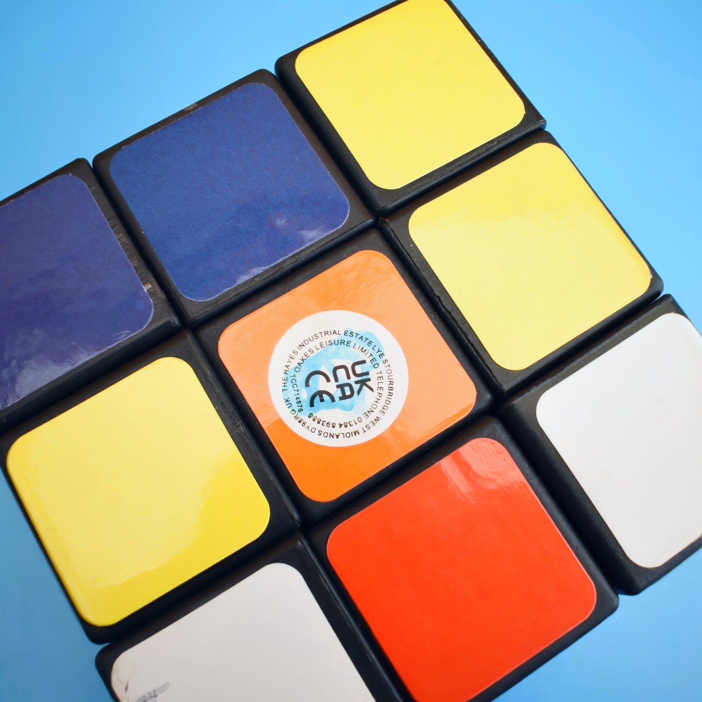 Vintage 1980s Puzzles - Rubik's Revenge / Small Rubik's Style Cube / Oversized Cube by Pineapple Retro