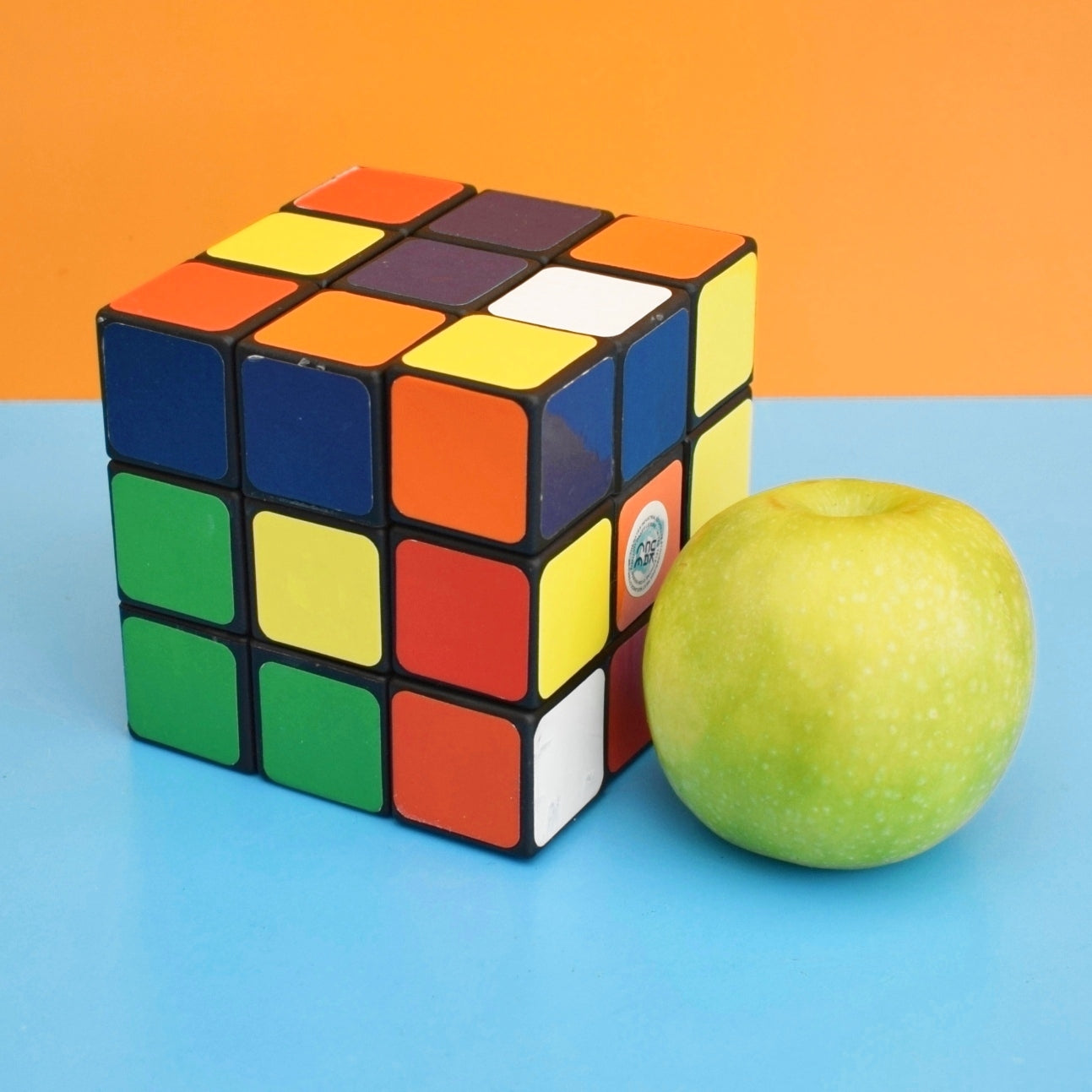 Vintage 1980s Puzzles - Rubik's Revenge / Small Rubik's Style Cube / Oversized Cube by Pineapple Retro