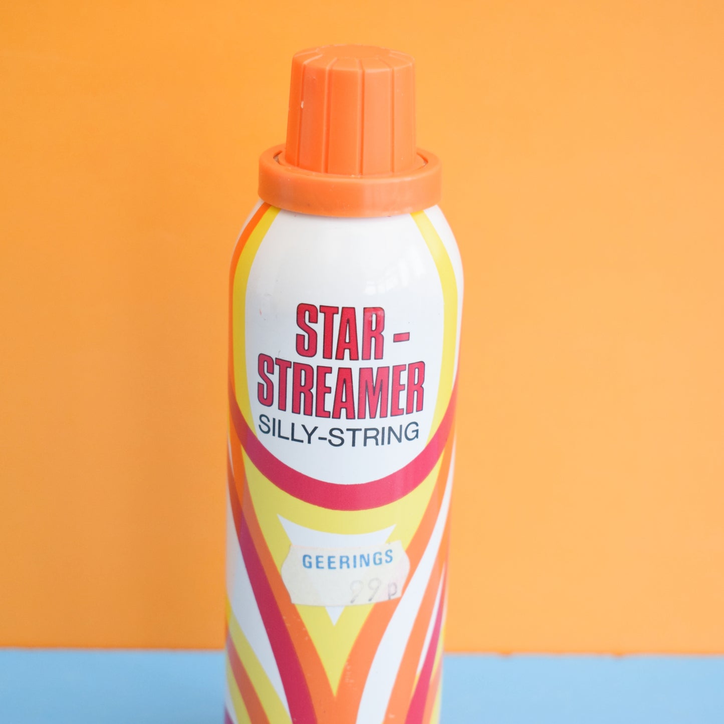 Vintage 1970s Star Streamer Silly String Can